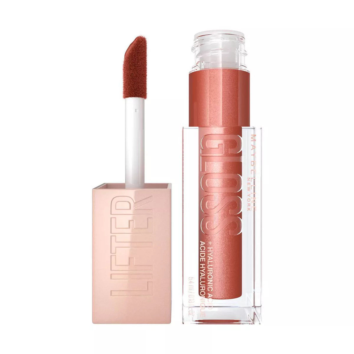 Maybelline Lifter Gloss Plumping Lip Gloss with Hyaluronic Acid - 0.18 Fl Oz