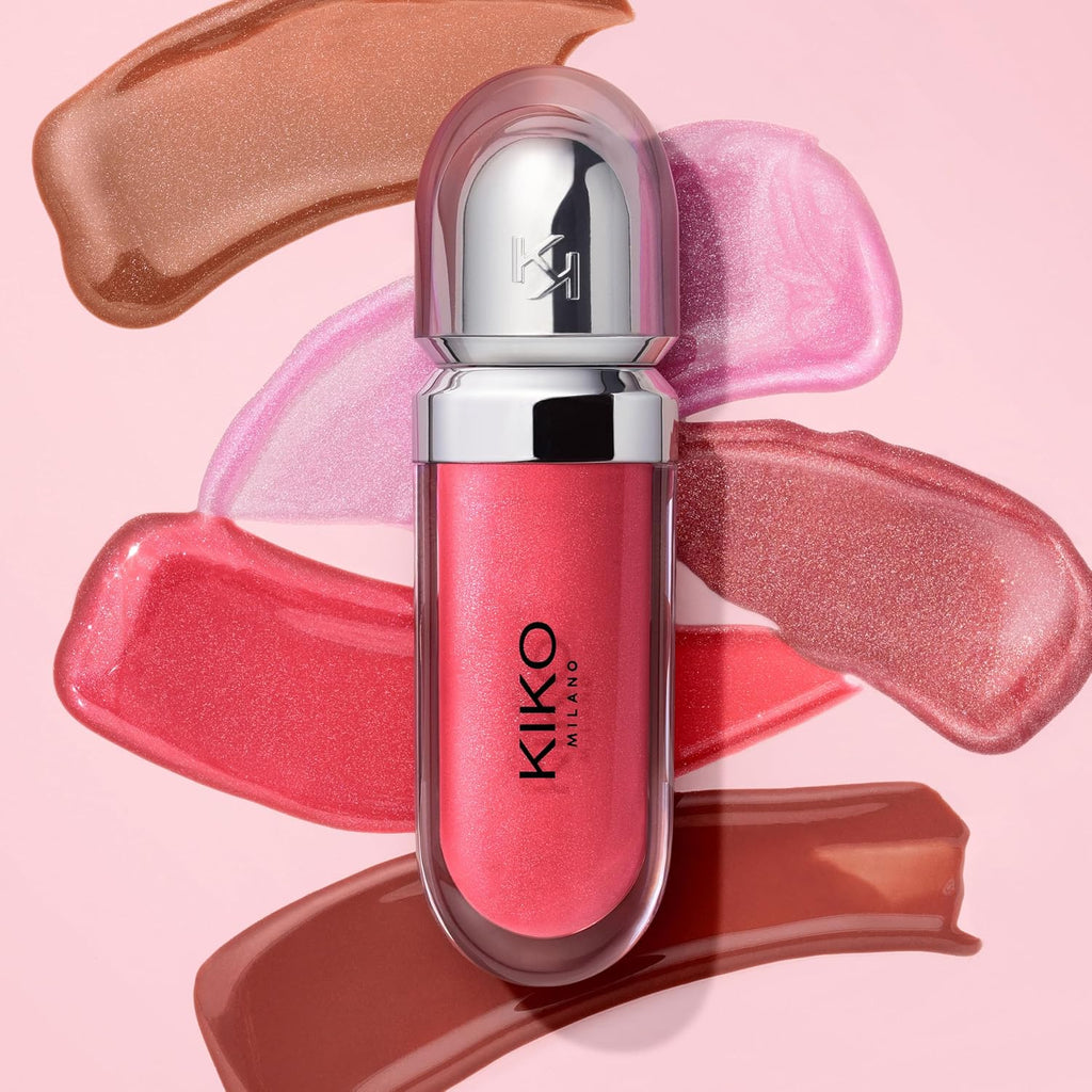 KIKO Milano 3D Hydra Lip Gloss – High Shine, Hydrating, Plumping, Non-Sticky, Moisturizing Lip Makeup
