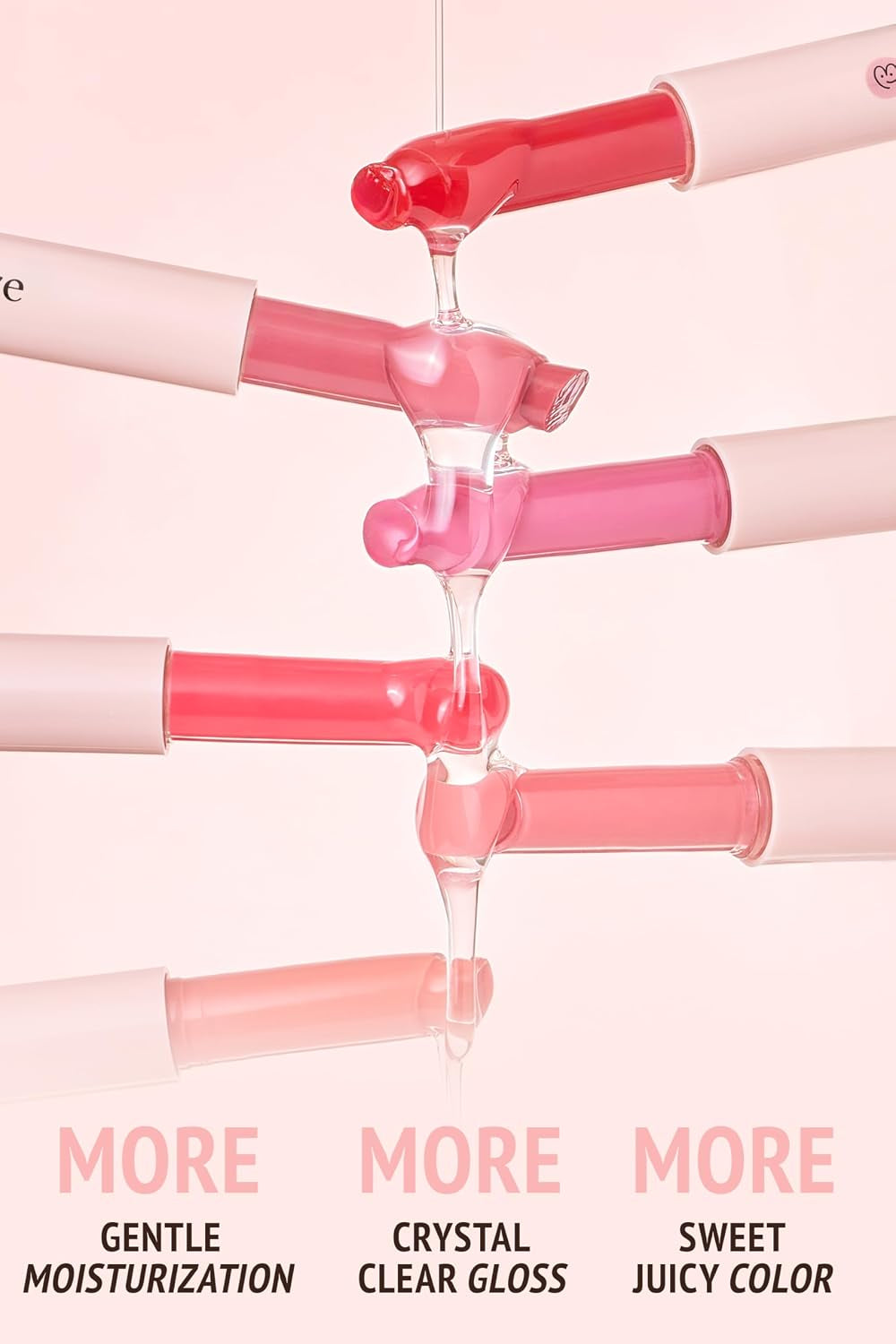 Veganize Collagen Lip Glass Balm - Hydrating Lip W/Hyaluronic Acid - Vegan Korean Lip Balm Moisturizing Lip Care – Lip Gloss Repair for Dry Cracked Lips 0.06 Oz (#8 Dried Rose)