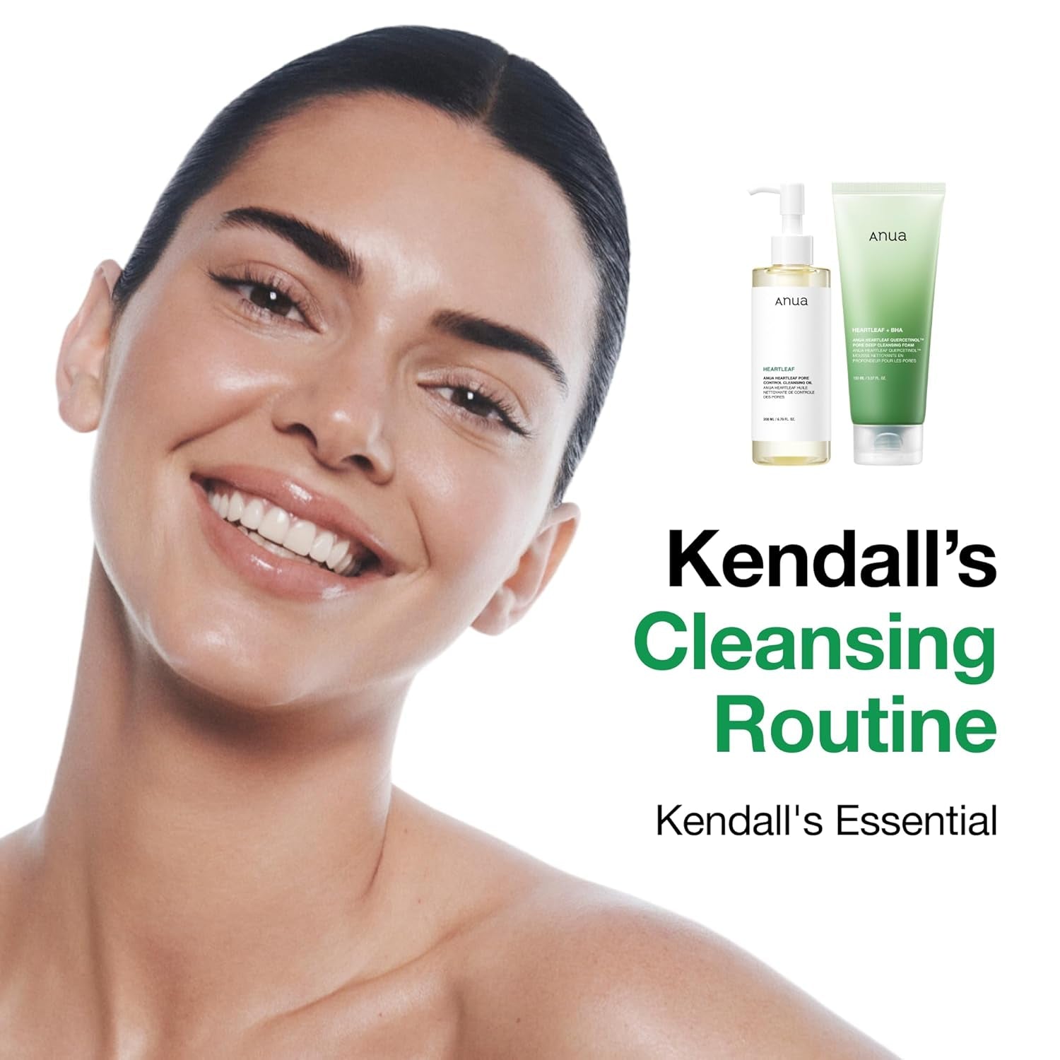 Heartleaf Quercetinol Pore Deep Cleansing Foam, 5.07 Fl.Oz | Face Wash for Pore Refining Cleanser, Hydrating Daily Cleanser for Double Cleansing, Gentle Foaming with BHA, Korean Skincare