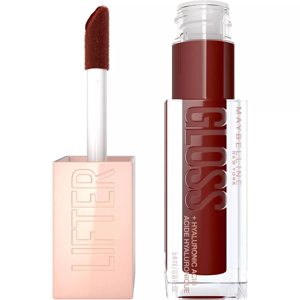 Maybelline Lifter Gloss Plumping Lip Gloss with Hyaluronic Acid - 0.18 Fl Oz