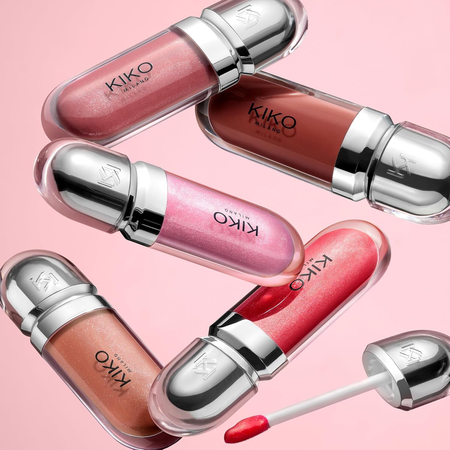 KIKO Milano 3D Hydra Lip Gloss – High Shine, Hydrating, Plumping, Non-Sticky, Moisturizing Lip Makeup