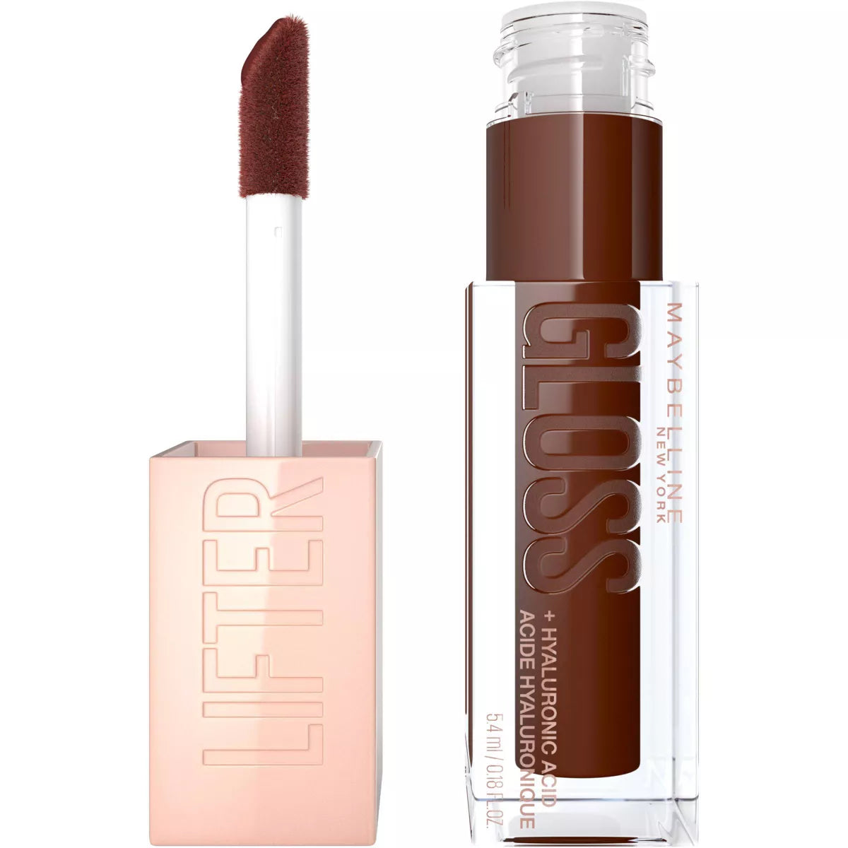 Maybelline Lifter Gloss Plumping Lip Gloss with Hyaluronic Acid - 0.18 Fl Oz