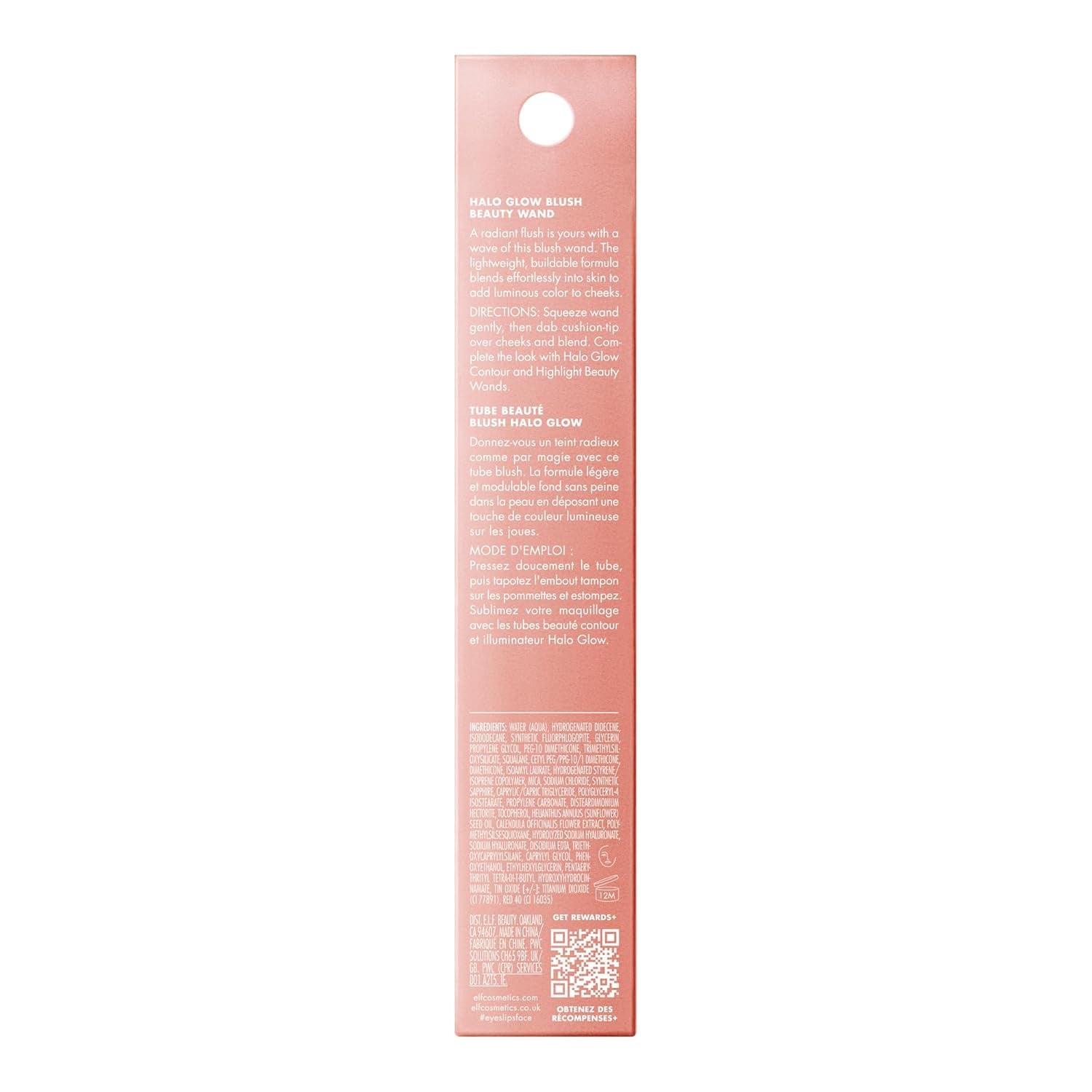 Halo Glow Blush Beauty Wand, Rosé You Slay | Liquid Blush Wand for Radiant, Flushed Cheeks, Infused with Squalane, Vegan & Cruelty-Free