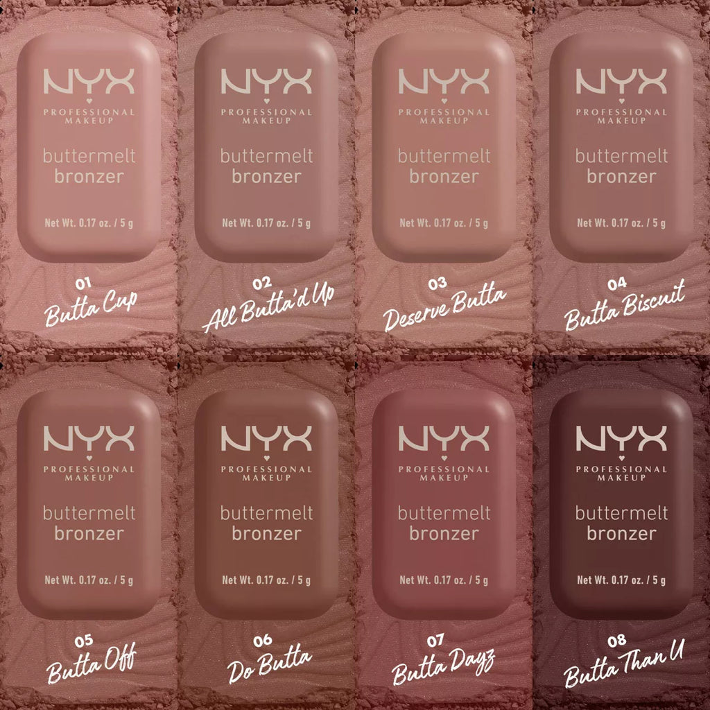 NYX Professional Makeup Buttermelt Bronzer - 0.17Oz