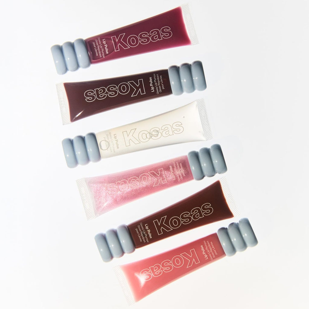 Lip Pulse Lip Plumper Gloss – Non-Sticky Hydrating Lip Gloss with Warming-Cooling Tingle, Mirror Shine Finish, Visibly Fuller Lips, Aftershock