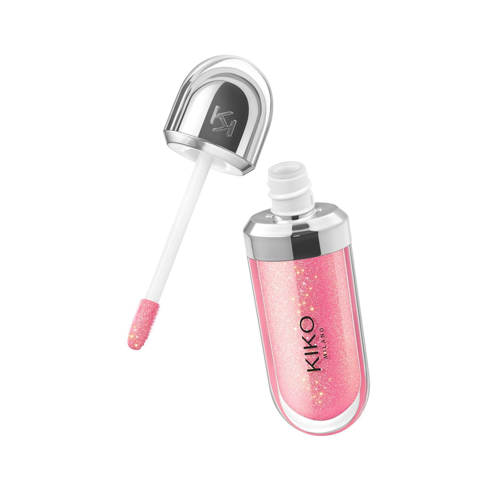 KIKO Milano 3D Hydra Lip Gloss – High Shine, Hydrating, Plumping, Non-Sticky, Moisturizing Lip Makeup