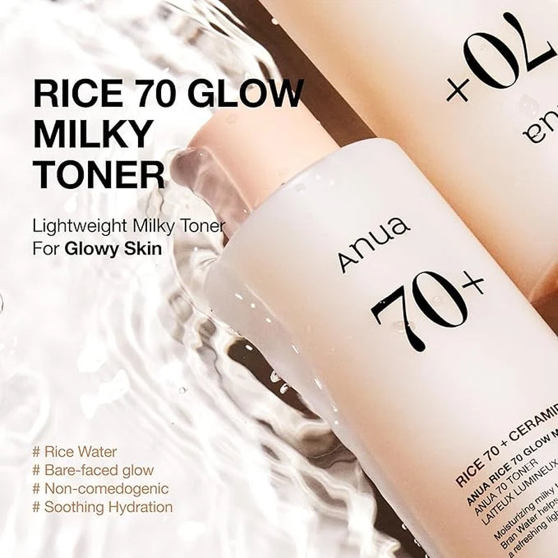 ANUA Rice 70 Glow Milky Toner (250Ml)