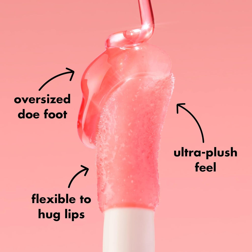 Glow Reviver Lip Oil, Rose Envy | Nourishing Tinted Lip Oil for a High-Shine Finish, Infused with Jojoba Oil, Vegan & Cruelty-Free
