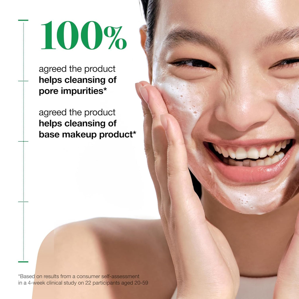 Heartleaf Quercetinol Pore Deep Cleansing Foam, 5.07 Fl.Oz | Face Wash for Pore Refining Cleanser, Hydrating Daily Cleanser for Double Cleansing, Gentle Foaming with BHA, Korean Skincare