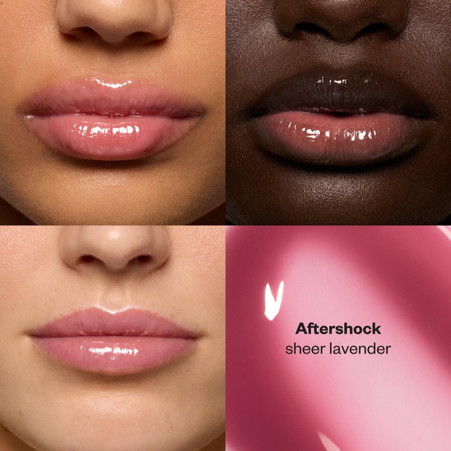 Lip Pulse Lip Plumper Gloss – Non-Sticky Hydrating Lip Gloss with Warming-Cooling Tingle, Mirror Shine Finish, Visibly Fuller Lips, Aftershock