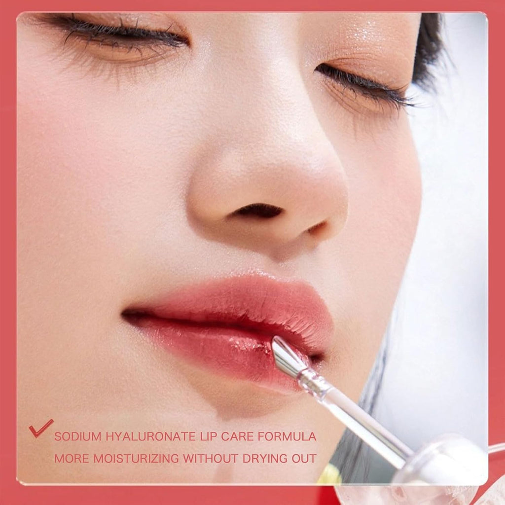 Ice Watery Lip Gloss, Ice Watery Lip Gloss, Ice Iron Icewatery Lipgloss, New Icewatery Lipgloss, Long Lasting Moisturizing Lip Oil Glosslip (05#Snowy Molten Gold)