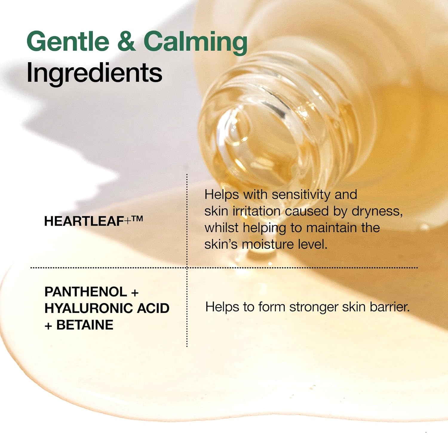 Heartleaf 80 Soothing Ampoule, 1.01 Fl.Oz | Hydrating Facial Serum for Glass Skin, Hyaluronic Acid, Panthenol, Lightweight, Non-Greasy Formula, Korean Skincare