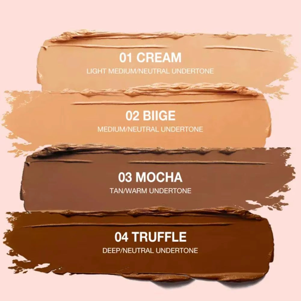 Contour Stick Cream Long-Wear Lightweight Stick Easy to Sculpt Face Concealer Bronzer Contouring Makeup Pen