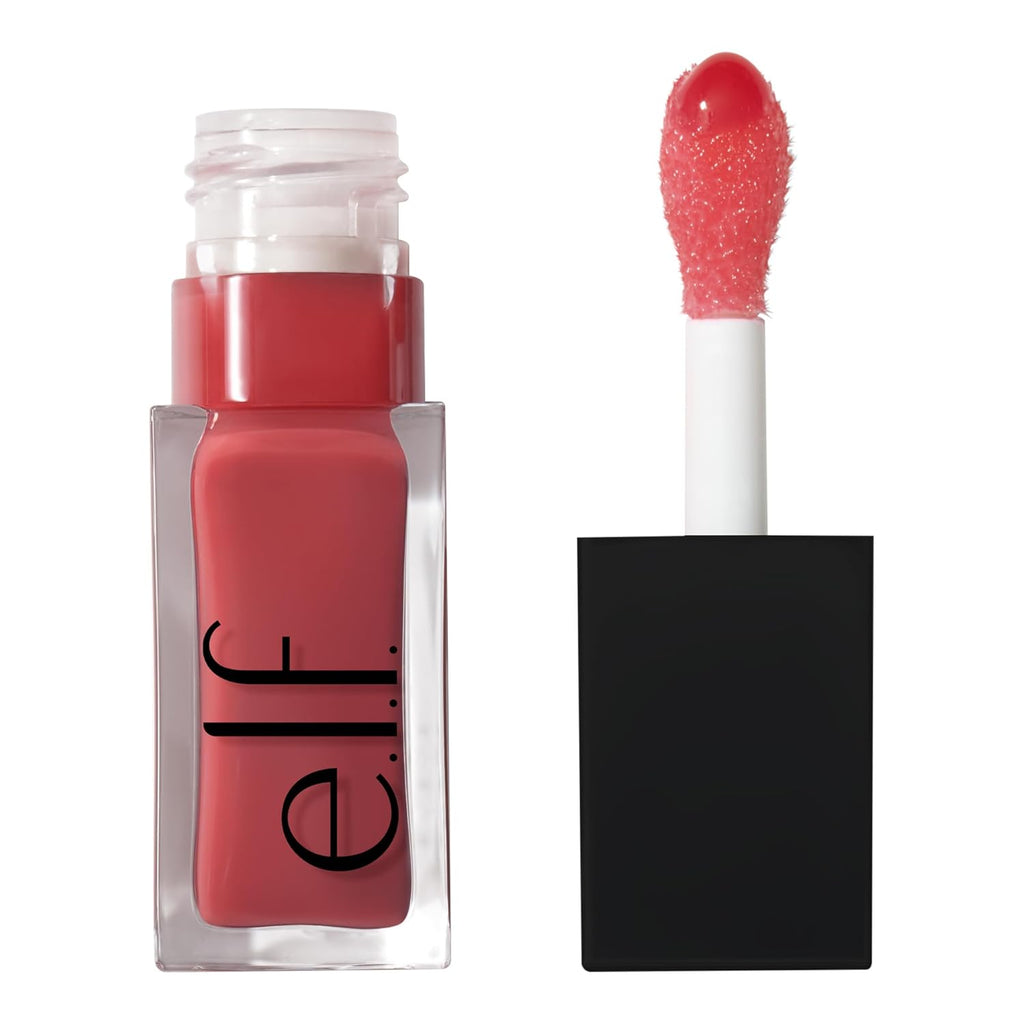 Glow Reviver Lip Oil, Rose Envy | Nourishing Tinted Lip Oil for a High-Shine Finish, Infused with Jojoba Oil, Vegan & Cruelty-Free