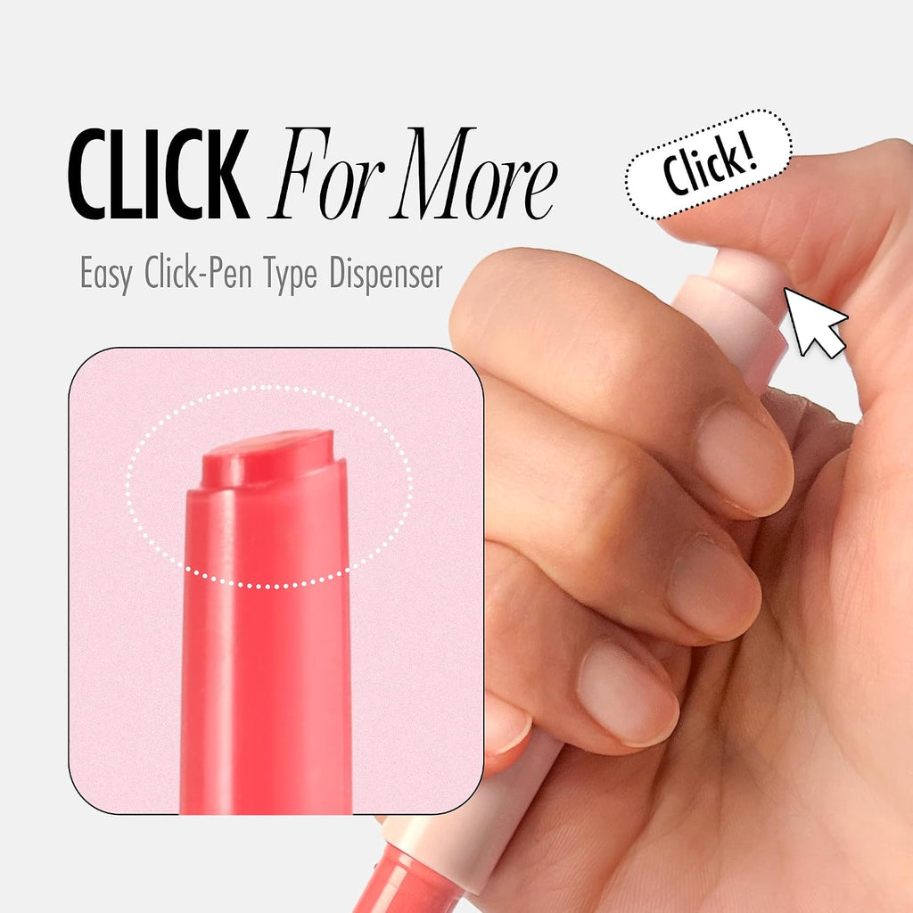 Veganize Collagen Lip Glass Balm - Hydrating Lip W/Hyaluronic Acid - Vegan Korean Lip Balm Moisturizing Lip Care – Lip Gloss Repair for Dry Cracked Lips 0.06 Oz (#8 Dried Rose)