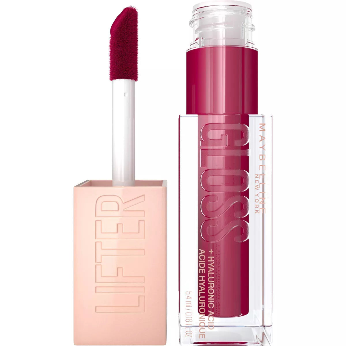 Maybelline Lifter Gloss Plumping Lip Gloss with Hyaluronic Acid - 0.18 Fl Oz