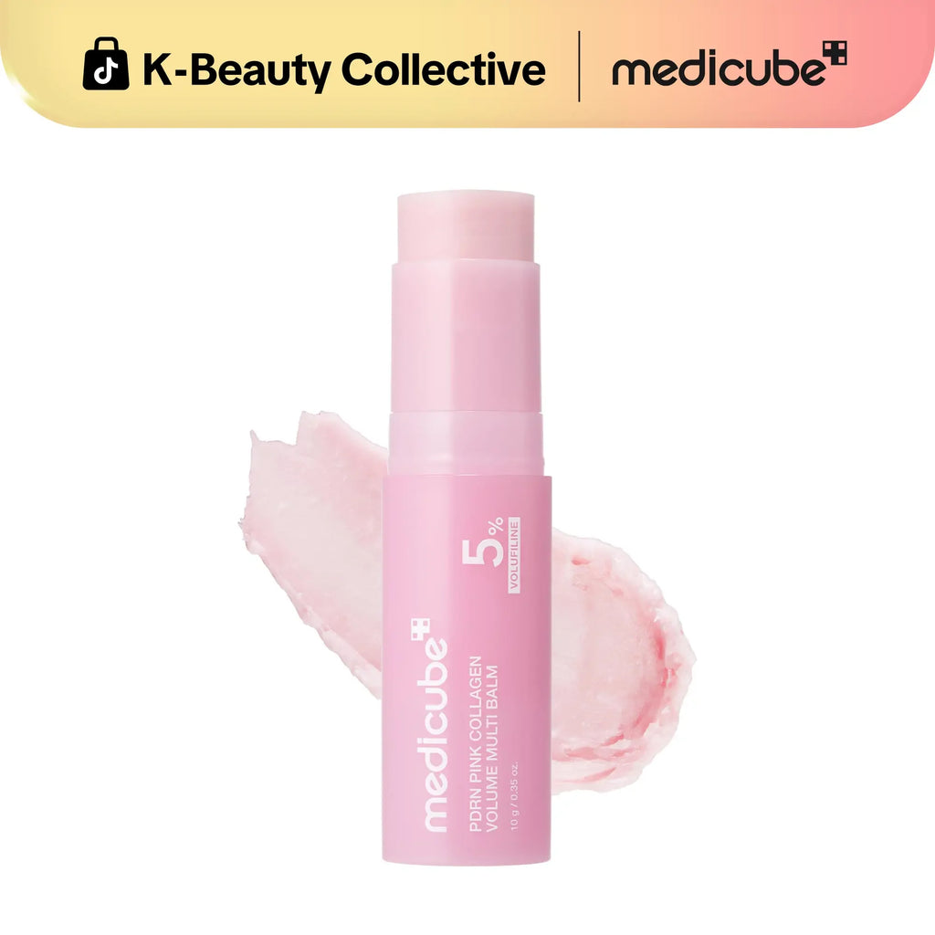 [NEW] [Medicube] PDRN Pink Collagen Volume Multi Balm | All in One Volufiline, PDRN, NAD Stick for Youthful-Looking, Helping Look of Fine Lines, Firming Care, Anti-Aging Care | for Under-Eyes, Neck, Forehead, Smile Lines, Lip Care | Korean Skincare