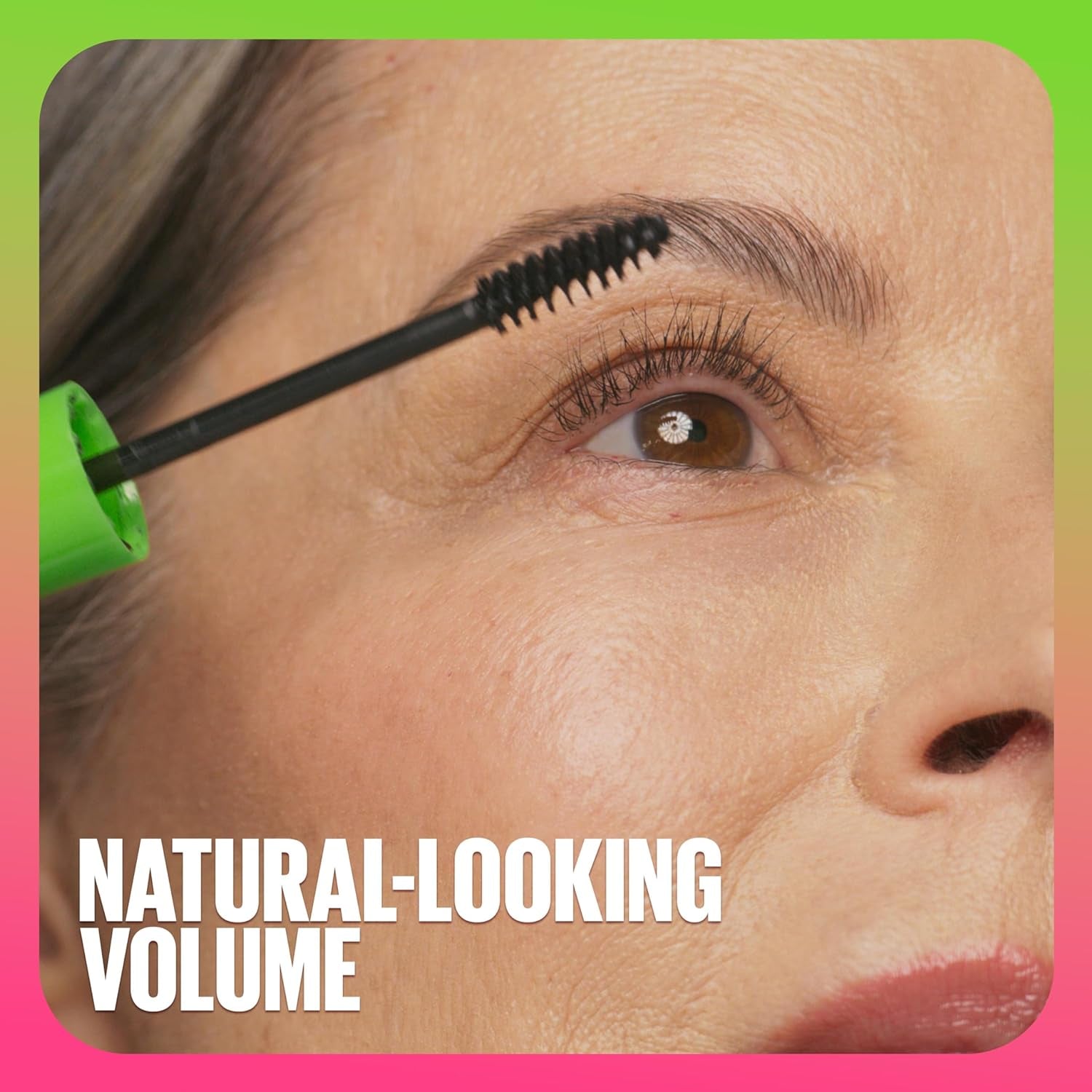 Maybelline Great Lash BIG Washable Mascara, Volumizing, Thickening, Lengthening Mascara, Brownish Black, 2 Count