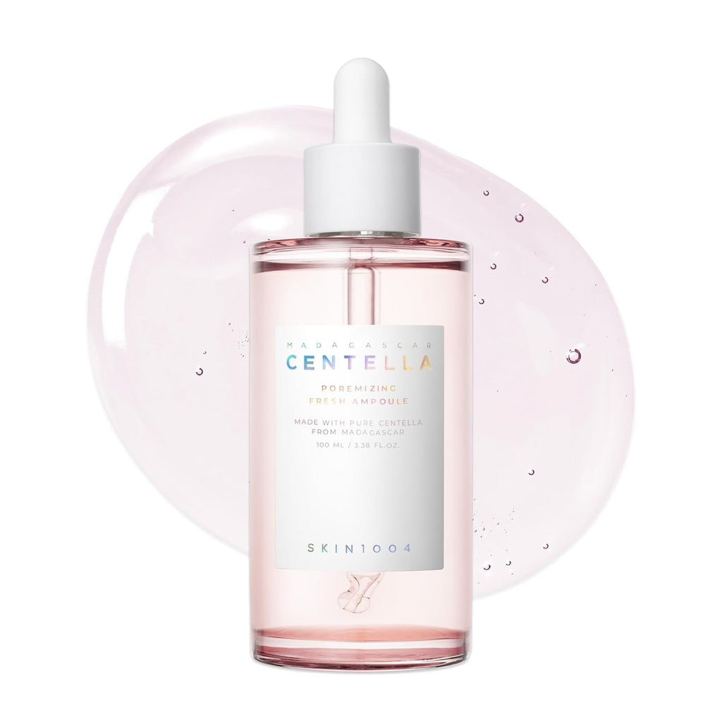 Madagascar Centella Poremizing Fresh Ampoule 3.38 Fl. Oz(100Ml) | Soothing Hydration | Oily Combination Skin
