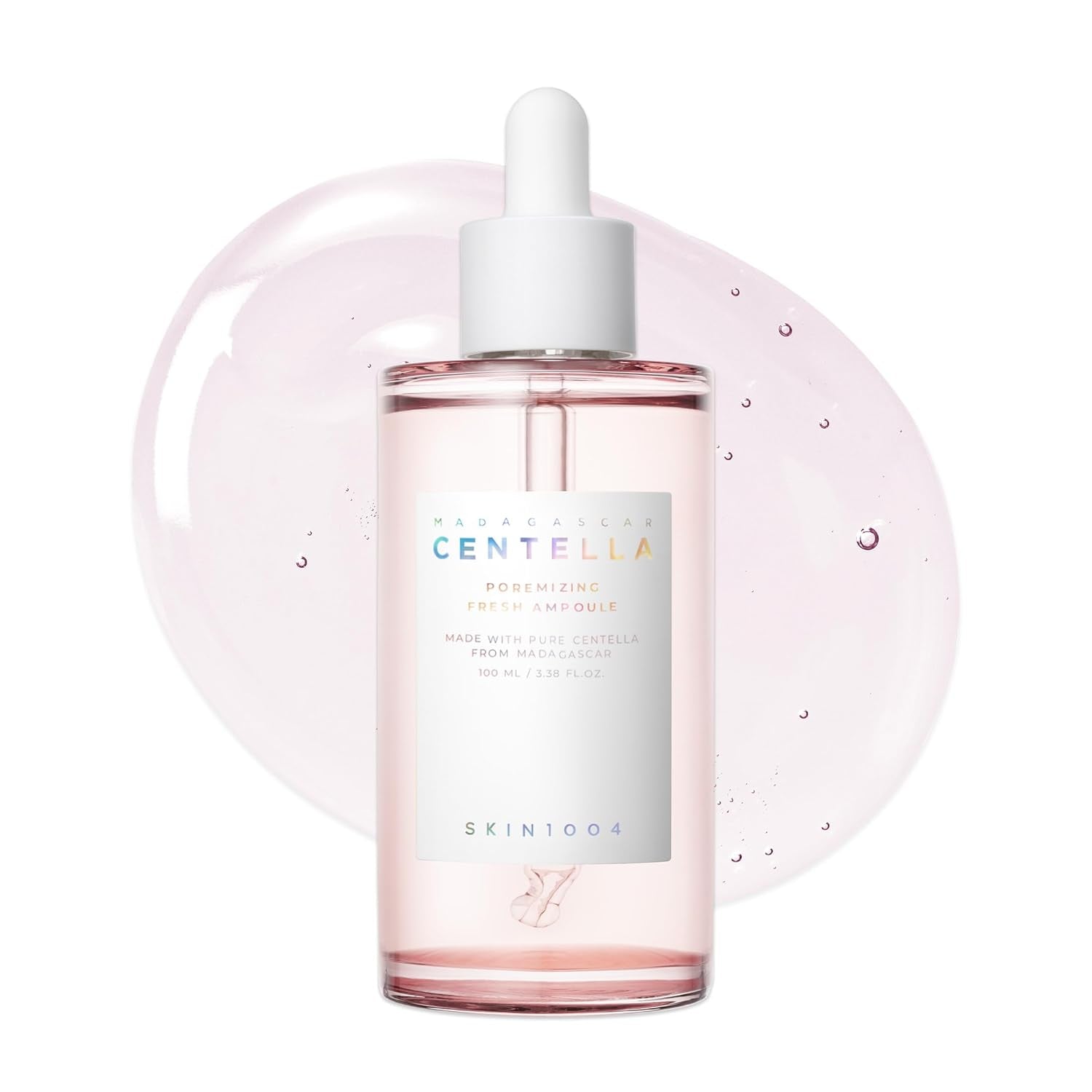 Madagascar Centella Poremizing Fresh Ampoule 3.38 Fl. Oz(100Ml) | Soothing Hydration | Oily Combination Skin
