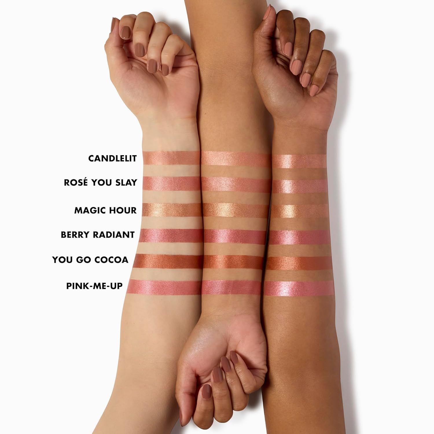 Halo Glow Blush Beauty Wand, Rosé You Slay | Liquid Blush Wand for Radiant, Flushed Cheeks, Infused with Squalane, Vegan & Cruelty-Free