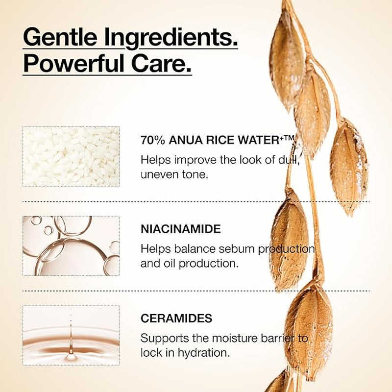 ANUA Rice 70 Glow Milky Toner (250Ml)