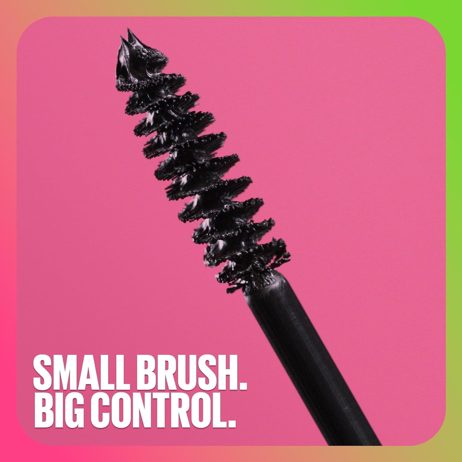 Maybelline Great Lash BIG Washable Mascara, Volumizing, Thickening, Lengthening Mascara, Brownish Black, 2 Count