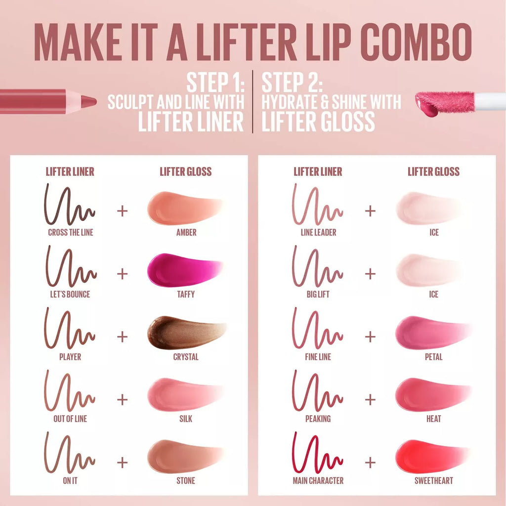 Maybelline Lifter Gloss Plumping Lip Gloss with Hyaluronic Acid - 0.18 Fl Oz