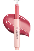 Veganize Collagen Lip Glass Balm - Hydrating Lip W/Hyaluronic Acid - Vegan Korean Lip Balm Moisturizing Lip Care – Lip Gloss Repair for Dry Cracked Lips 0.06 Oz (#8 Dried Rose)