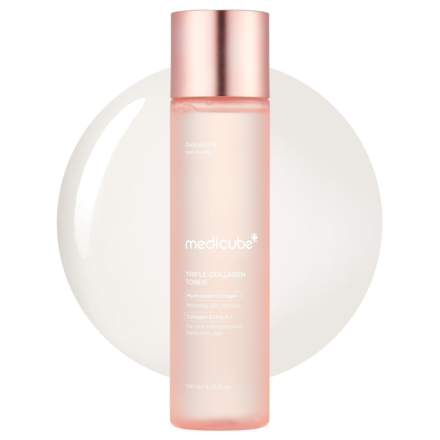Triple Collagen Toner - Hydrolyzed, Atelo, & Soluble Collagen for Deep Hydration & Plump Skin - Fast-Absorbing Formula for All-Day Suppleness, Korean Skincare (4.73 Fl.Oz.)